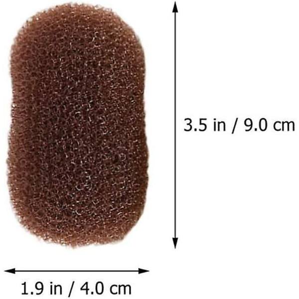 3-pack Bump-hårklämmor för kvinnor, svampvolym Bump Insert Hårstylingverktyg