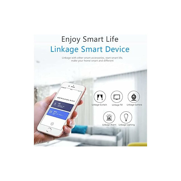 Trådløs WiFi Smart Home PIR Bevægelsessensor Detektor Kompatibel TUYA/Smart Life App