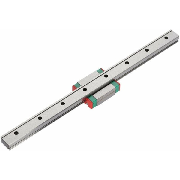 Linjär skena - Linjär styrskena Miniatyr linjär styrskena LML12B 12mm bredd glidblock 1 stycke (200mm)