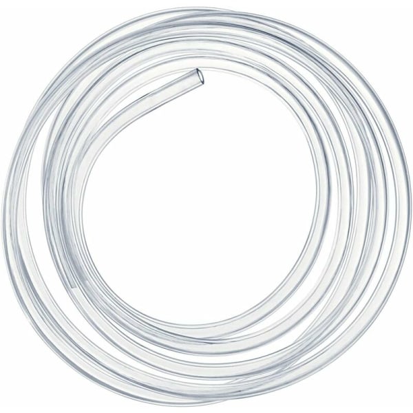 Transparent tryckluftslang 3 meter, 10 × 12mm flexibel rör PVC-slang