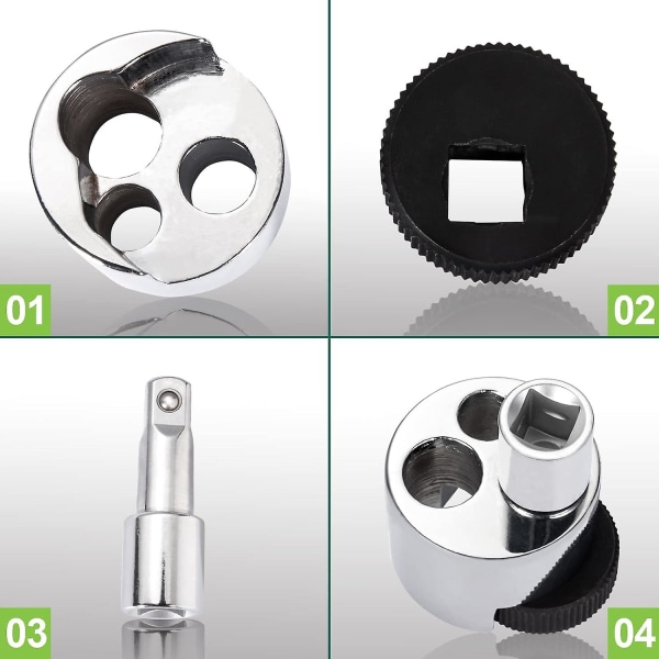 Dubbdragare 6 mm till 19 mm Bultdragare Mutterdragare verktyg för att ta bort skadade eller fastnade dubbar