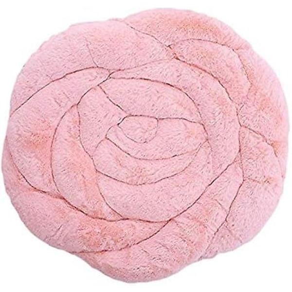 Rosa rund mjuk stolskudde sittdyna mode stol kök matstol kudde