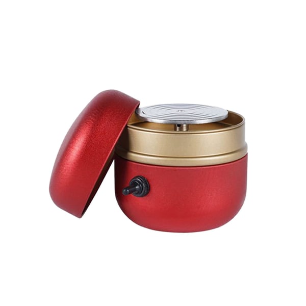 Mini keramik hjul, lera fingerspets ritmaskin Röd