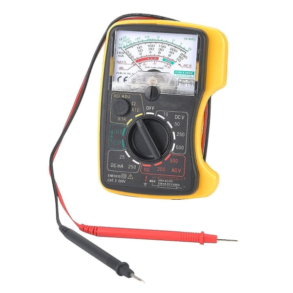 Mini bärbar högkänslig precisionshandhållen analog multimeter