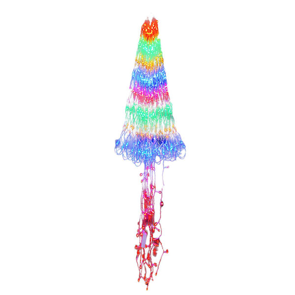 Led Light String Peacock Net Light Fisknät Light 3mx0.6mWhite