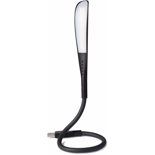 Dæmpbar USB-lampe læselampe med 3 lysstyrkeniveauer og berøringskontakt til bærbar computer/pc [Energiklasse A+]