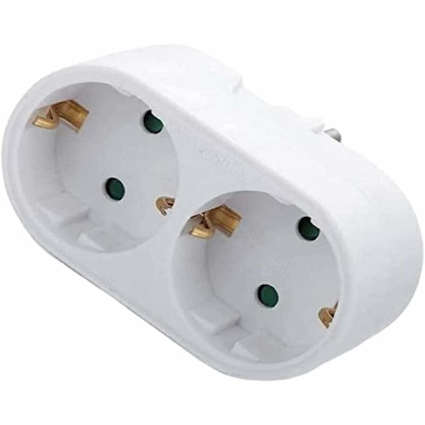 Eurooppalainen muunnosliitäntä, 1-2-tie eurooppalainen muunnosadapteri kansainvälinen virtalähdesovitin 16A 250V adapteri