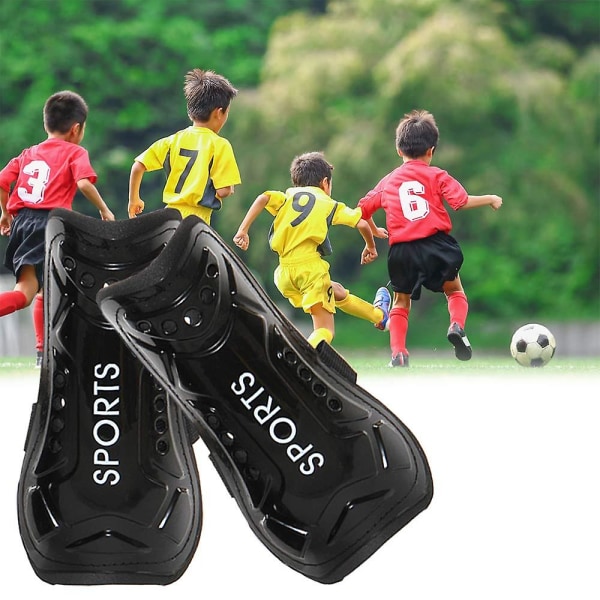 Fotbollsbenskydd, 3 storlekar Fotbollsbenskyddsstrumpor, benskydd för pojkar, fotbollsstrumpor för barn för pojkar och flickor FotbollL