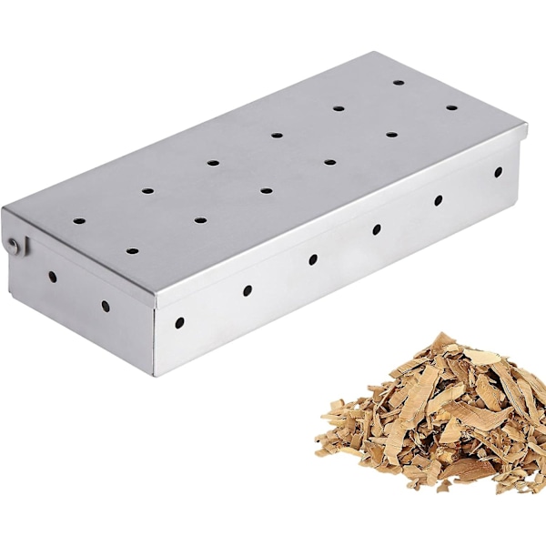 Grillspån, rökbox för kött