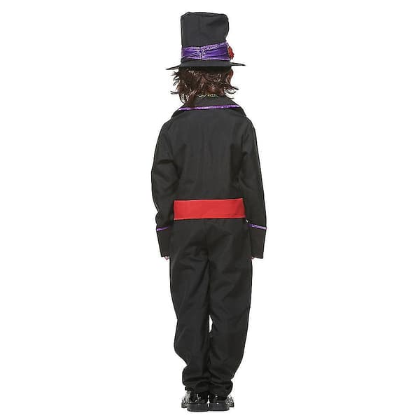 Toddlers Halloween Skelett Kostym Cosplay（S）