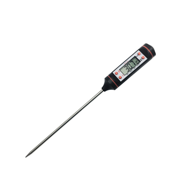 1 st Digital Stektermometer Svart