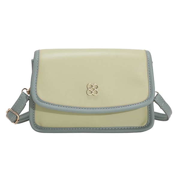 Liten crossbody-väska för kvinnor, mobiltelefon crossbody-plånbok grön