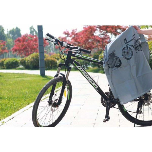 Cykelskydd, cykelskydd för utomhusförvaring, vattentätt, dammtätt, regn, UV-skydd