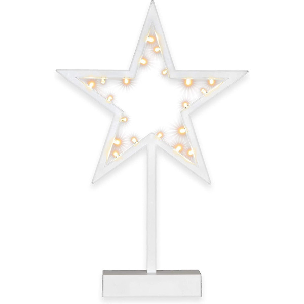 20 LED-lampor Rative Varm Julstjärna Rative