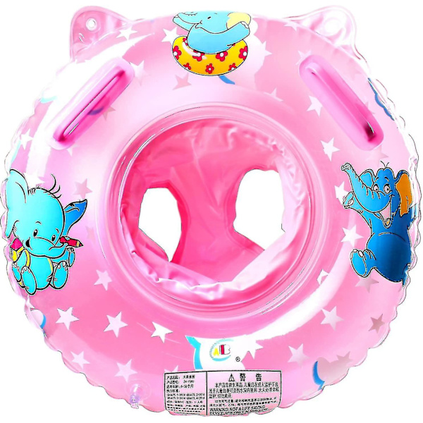 Simring Baby Simring Säte Baby Flythjälpmedel Med Simring Pvc Kompatibel Med Flythjälpmedel Leksak 6 Månader Till 36 Månader（rosa）