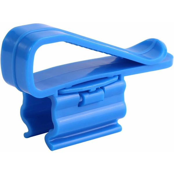 Paket med 2 Plastslangklämma Vattenslang Rörklämma Justerbar slanghållare Multifunktionell fästklämma för vattentank Vattenhink