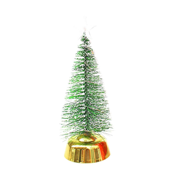 Miniatyr Julgran Stick Cedar Skrivbords Dekoration Liten Julgran Julgåvor