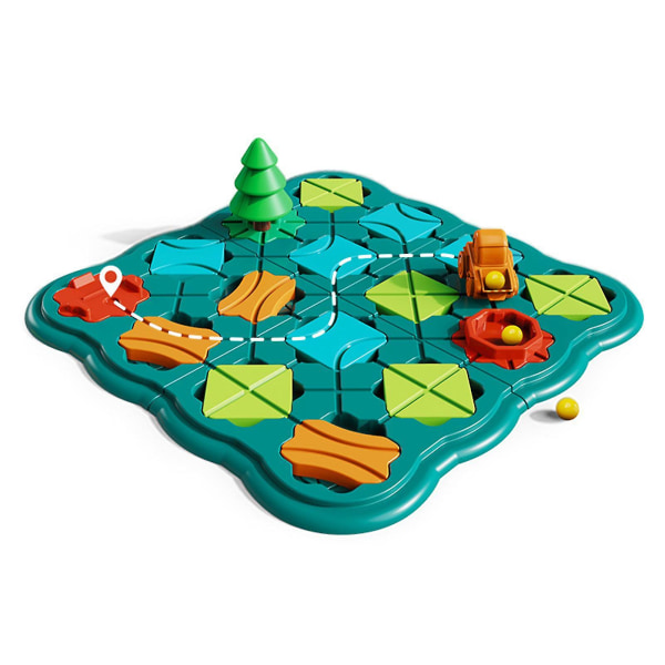 28st/ set Bygga labyrint hjärna pussel leksak Intressant träning logisk förmåga leksak för barn Interaktiva leksaker Set-4