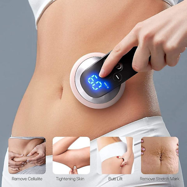 Cellulitmassager Professionell Kroppsskulpteringsmaskin Sladdlös Elektrisk Kroppsmassager För Magfett, Midja, Arm, Ben, Rumpa