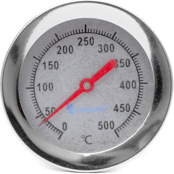 Termometer Träugn Pizzaugn Stenugn 400 C 30 Cmanalog, Bimetallisk.