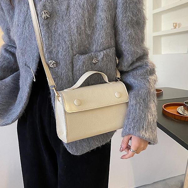 Trendiga axelväskor för kvinnor - Designerhandväska med justerbar rem