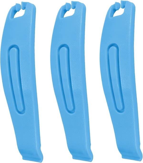 3-pack cykel däck spak verktyg, professionell däckbyte och slangbyte blå
