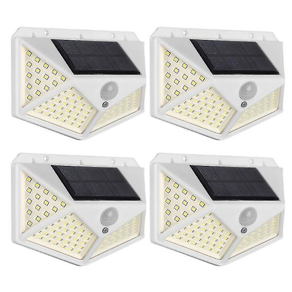 4 st Solcellslampa med Sensor