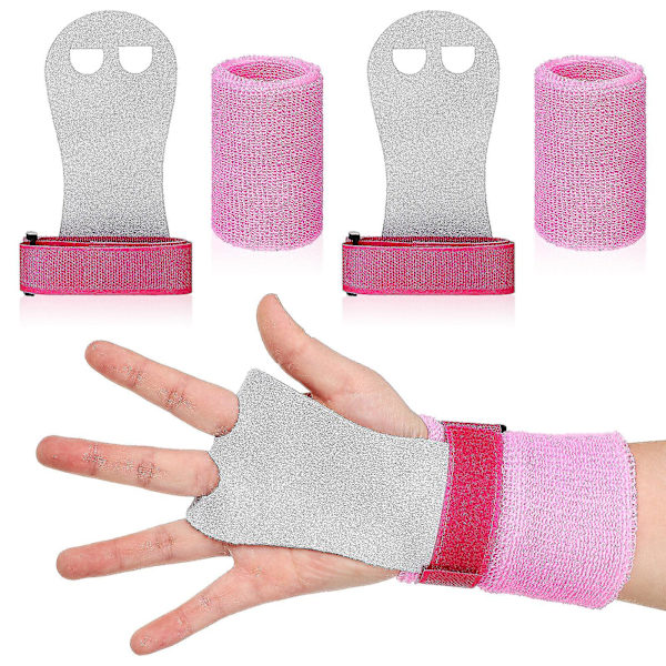 4 st Gymnastics Grips och handledsskydd Bar Grips Handflateskydd och handledsstöd för barns träning