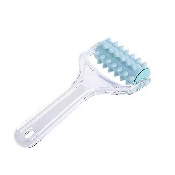 2 st muskelrullepinne fascia kroppscelluliter ansiktsmuskelmassage rulle manuell massageverktyg för muskler lindring nacke arm rygg ben kroppsrulle djup