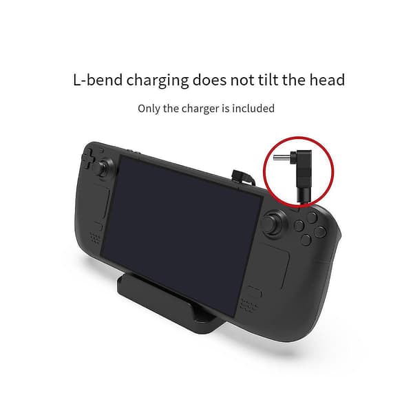 45w Usb Typ-c Laddningsstativ Deck Pd Snabbladdningsbas Mini Konsol Dockhållare För Deck Laddning