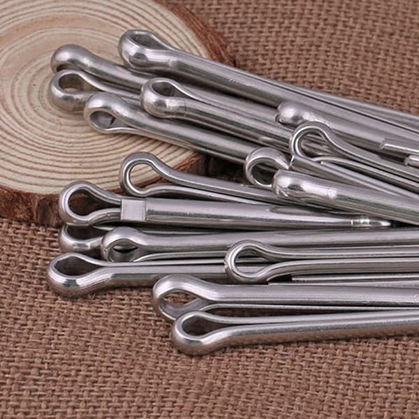 150 st Saxsprintar Sortiment, M1 M1,5 M2 M2,5 M3 Split Pins Assorted, Rostfritt stål Saxpinnar Metall Säkerhetssplit