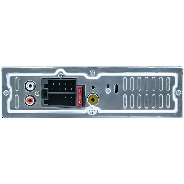 Bluetooth-autoradio 60W x 4 1 DIN -stereoradio med fjärrkontroll, stödjer MP3/USB/SD/TF/AUX/fil