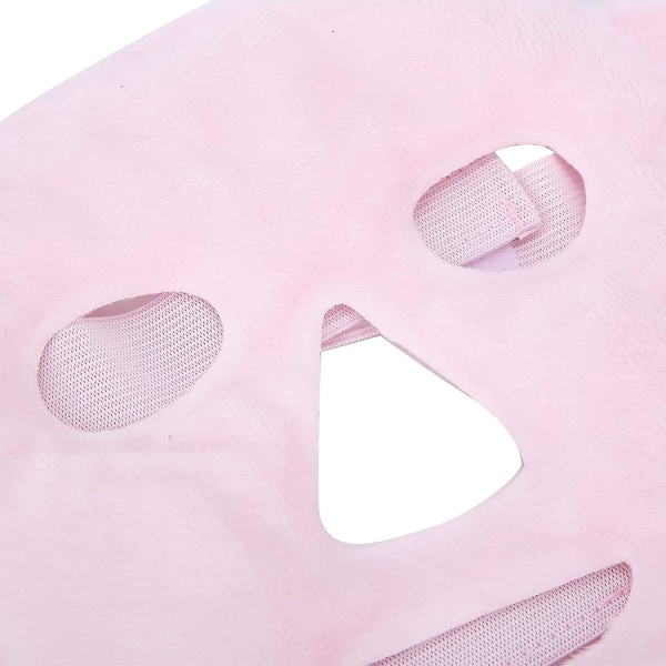 Ice Mask, Gel Eye Mask, Gel Eye Mask Full Face Cold Therapy Compress Eye Mask, lindrar svullna ögon och mörka ringar (rosa)