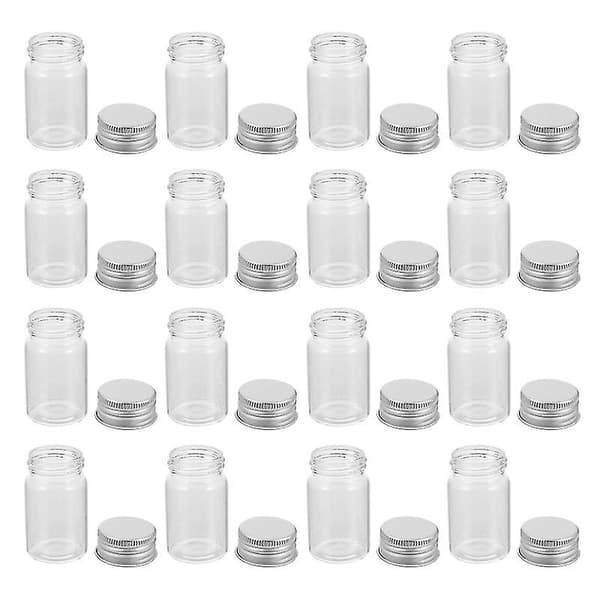 50 st Glasflaska med lock