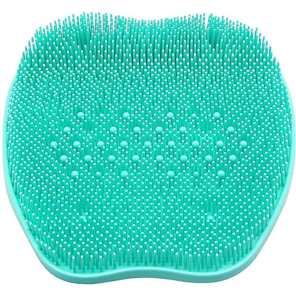 Silikonskrubb borste massageapparat dusch fotborste djuprengöring exfoliering spa ökar cirkulationen
