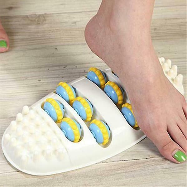 Rullhjul Fotmassager Akupunkturpunkt Massageterapi Rullfotvård