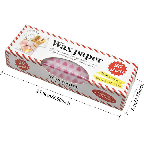 50 st matpapper, bivaxduk matpapper, smörgåsbröd hamburgare vaxduk