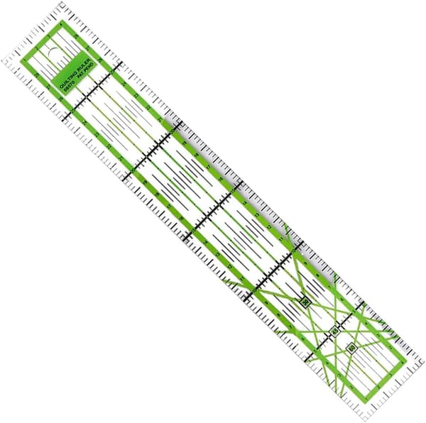 Sömnadslinjal precisionsskärning transparent sy linjal
