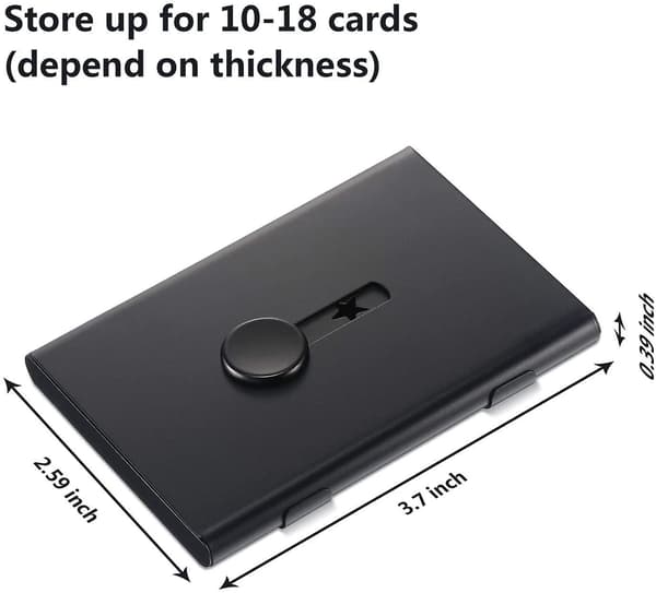 2-pack visitkortshållare, visitkortshållare för USB-minne, utdragbar visitkortshållare