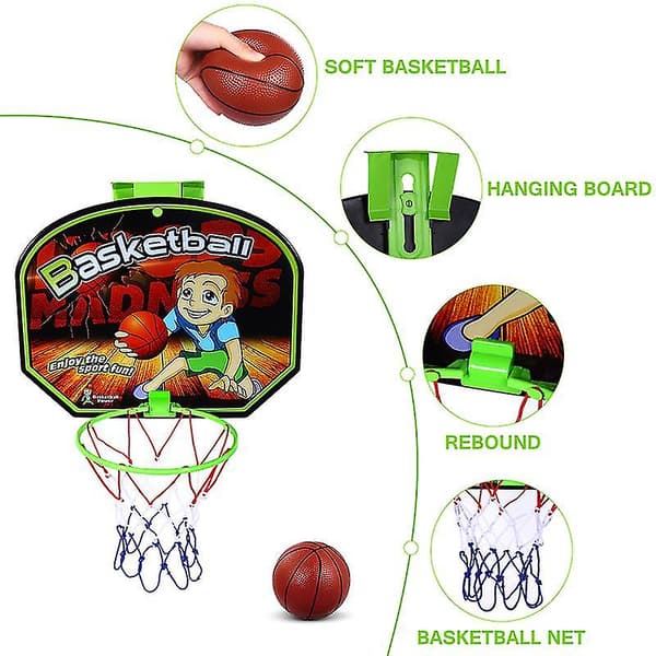 1 set Inomhus Basketkorg Leksaksset