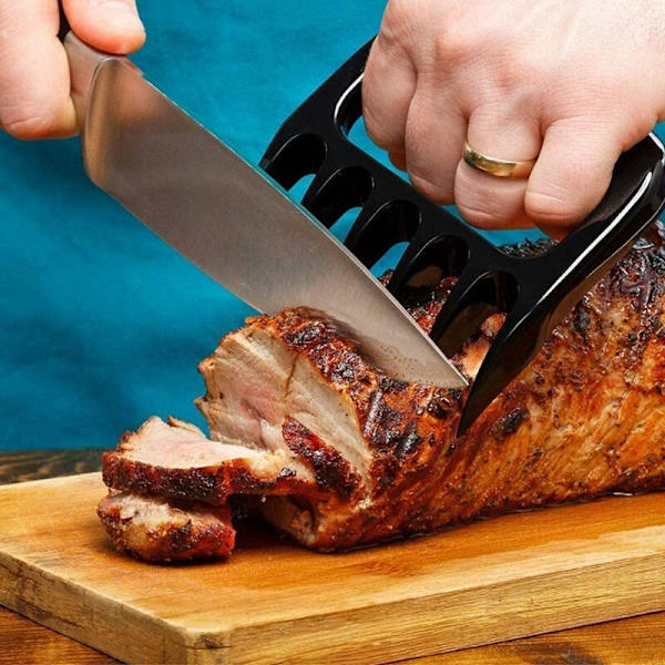Kødkløer Grill Bjørnekløer Gaffler Holdbart Materiale Kløer ?? Varme BBQ Pulled Pork Kød BBQ Pulled Pork til Grillning Pulled Pork Oksekød (2 Stykker)