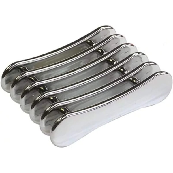 Nagellackborsthållare UV-gelpenna Display Organizer Makeup Brush Stativ för nageldesignverktyg Silver