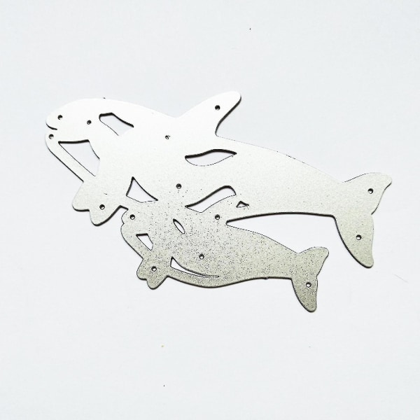 Fish Flower Metal Die Cuts Cutting Dies Cut Stencils For Diy Embossing Paper Hy