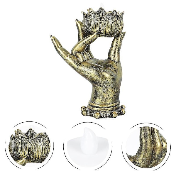1 set Buddha Hand Ljusstake