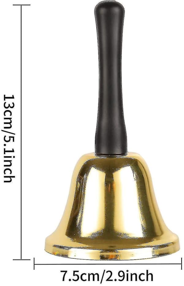 Handklocka - 75 mm monokrom handklocka (guld)