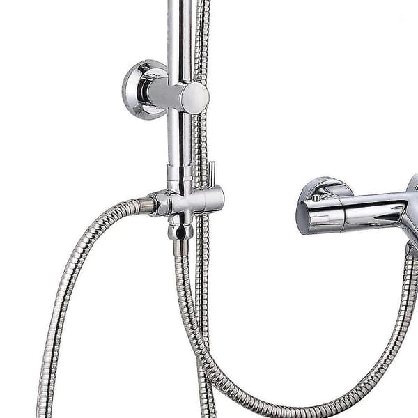 1 Stykke 3-veis Dusjhode Diverter Vann Diverter Bad Dusj Diverter Ventil Diverter Dys Adapter