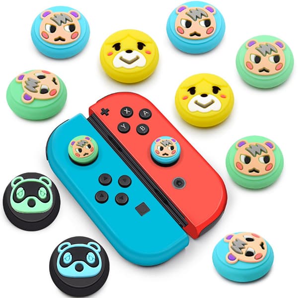 Animal Thumb Stick Grip Cap Joystick Cover Nintendo Switch