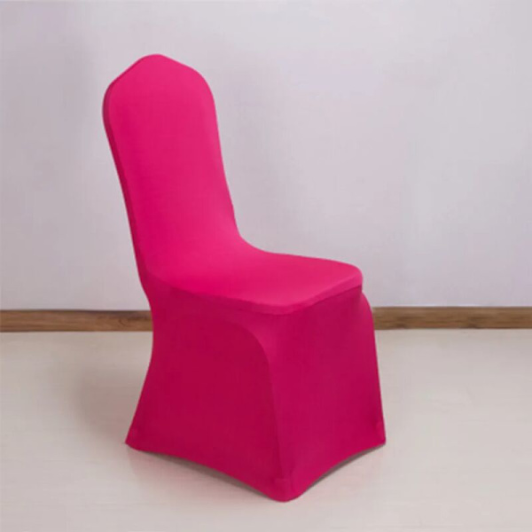 Stretchiga stolsöverdrag, elastiska stolsöverdrag, stolsöverdrag för gungor, stretchöverdrag med elastiskt band, eleganta stolsöverdrag rosa röda