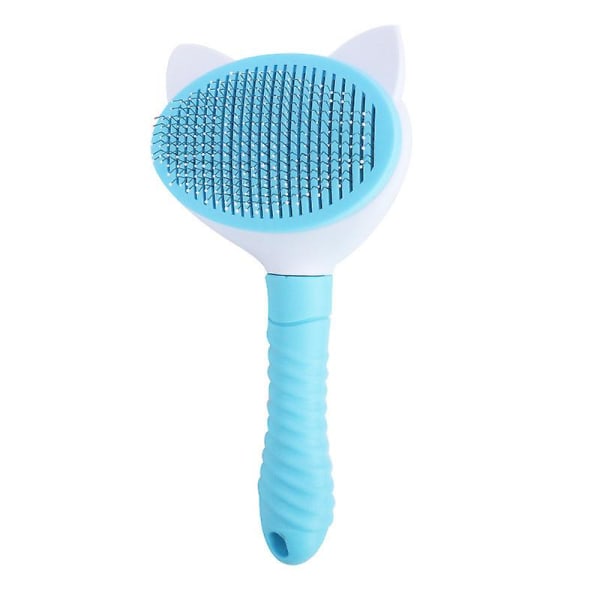 Cat Ear Pet Comb S Fine NeedleSBlue