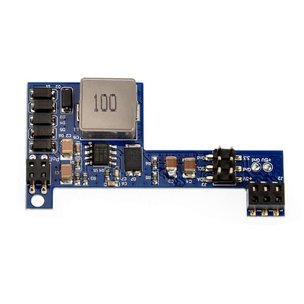 5V 10W PoE Poe-Pihat PCB-kort för Raspberry Pi 3B+ eller Pi 4 GPIO 100 meter